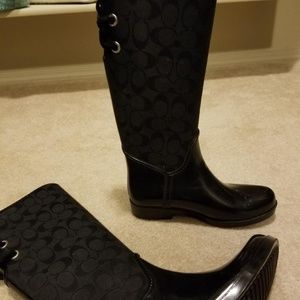 Coach rainboots